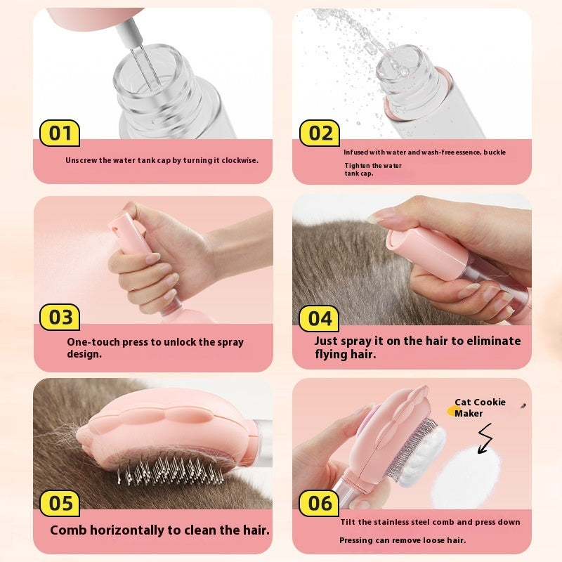 Self Cleaning Dog Brush
